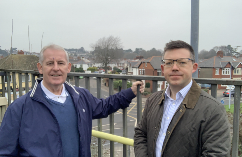 Llandaff Conservatives Sean Driscoll and Matt Smith