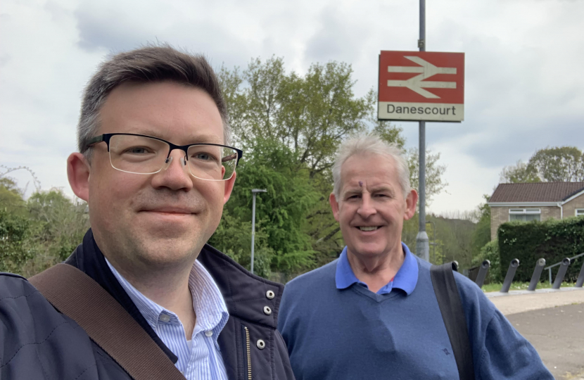 Llandaff and Danescourt Conservatives Matt Smith and Sean Driscoll