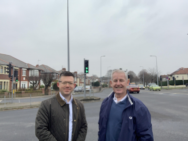 Llandaff Conservatives Sean Driscoll and Matt Smith