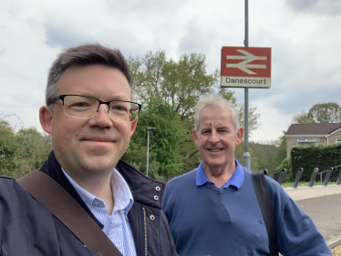 Llandaff and Danescourt Conservatives Matt Smith and Sean Driscoll